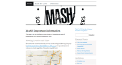 Desktop Screenshot of mashohio.com