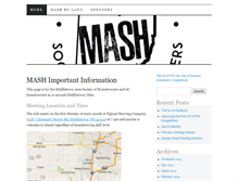 Tablet Screenshot of mashohio.com